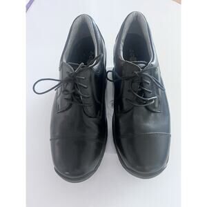 2-Coil Freedom Comfort Shoes Black Mens 10 Springs EUC